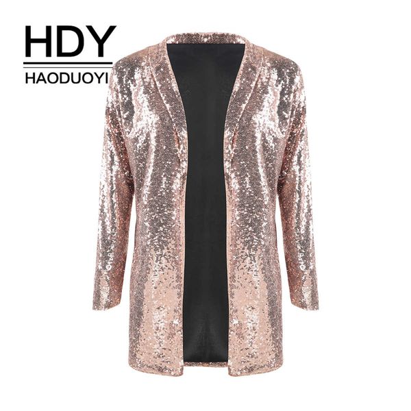 hdy haoduoyi women blazers autumn blazer pockets casual long sleeve silver sequined coats street turn-down collar cardigan suits sh190724, White;black
hdy haoduoyi women blazers autumn blazer pockets casual long sleeve silver sequined coats street turn-down collar cardigan suits sh190724, White;black
