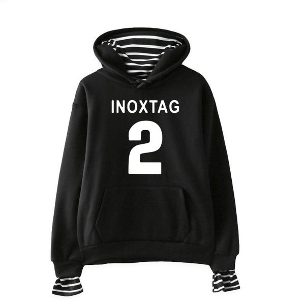 men's hoodies & sweatshirts inoxtag print fake two piece fashion women/men long sleeve hooded sweatshirt loose ins hip hop campus styl, Black
men's hoodies & sweatshirts inoxtag print fake two piece fashion women/men long sleeve hooded sweatshirt loose ins hip hop campus styl, Black
