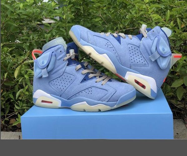 travis 6 north carolina blue basketball shoes british khaki hare reflections of a champion flight nostalgia mens sneakers size 7~13
travis 6 north carolina blue basketball shoes british khaki hare reflections of a champion flight nostalgia mens sneakers size 7~13