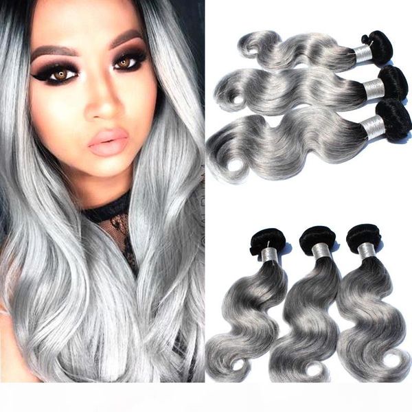 indian peruvian brazilian ombre virgin human hair weave body wave human hair bundles hair bundles 3pcs weaves 1b grey bundles weave, Black;brown
indian peruvian brazilian ombre virgin human hair weave body wave human hair bundles hair bundles 3pcs weaves 1b grey bundles weave, Black;brown