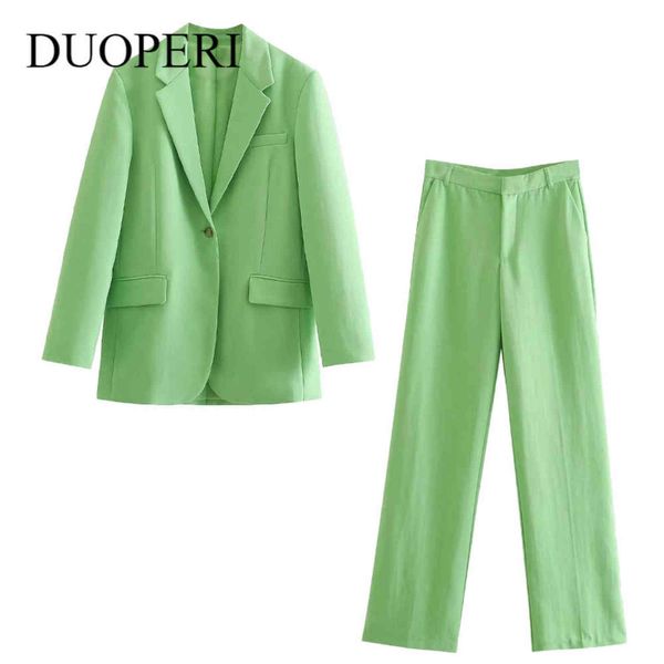 duoperi 2 piece pants set suit blazer women elegant high fashion vintage chic lady woman outfit oversized blazer suits 211118, White
duoperi 2 piece pants set suit blazer women elegant high fashion vintage chic lady woman outfit oversized blazer suits 211118, White