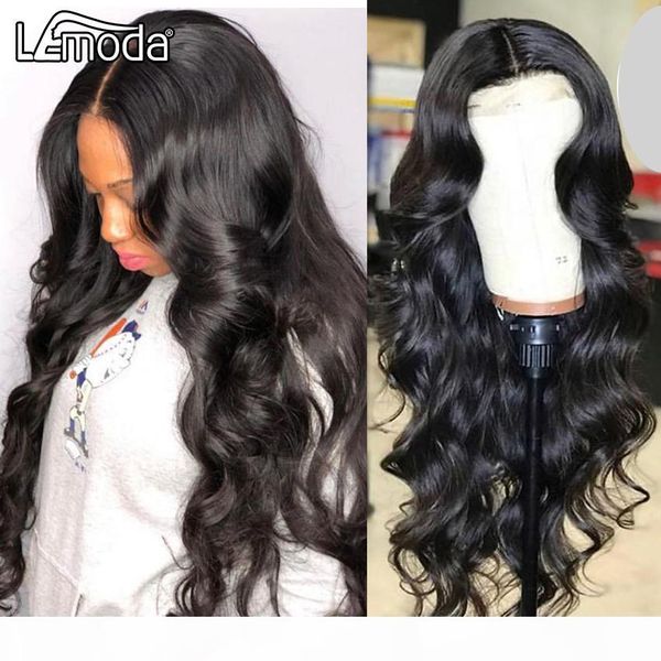 30inch lace closure wig body wave human hair wigs for women pre plucked lace front wig 150% density lemoda brazilian hair wig, Black
30inch lace closure wig body wave human hair wigs for women pre plucked lace front wig 150% density lemoda brazilian hair wig, Black