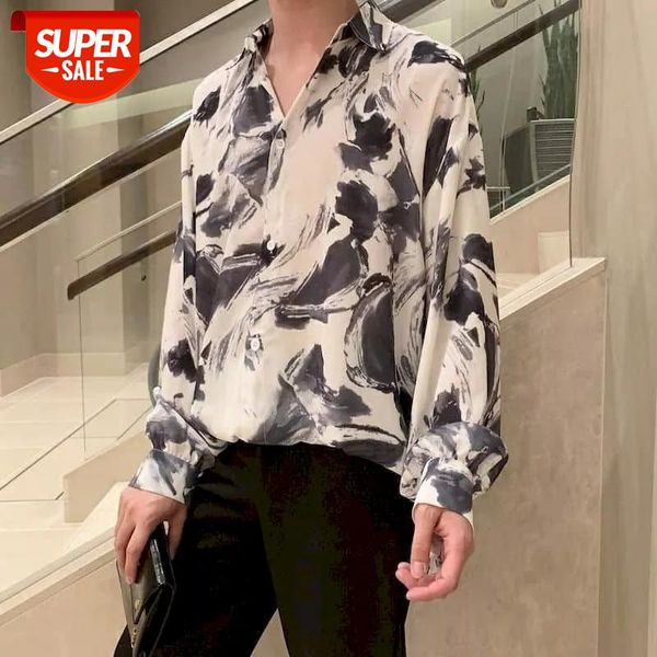black white oversized shirts women blouses men ink tie-dye shirt men's long-sleeved summer thin loose design temperament shirt #2s0j
black white oversized shirts women blouses men ink tie-dye shirt men's long-sleeved summer thin loose design temperament shirt #2s0j