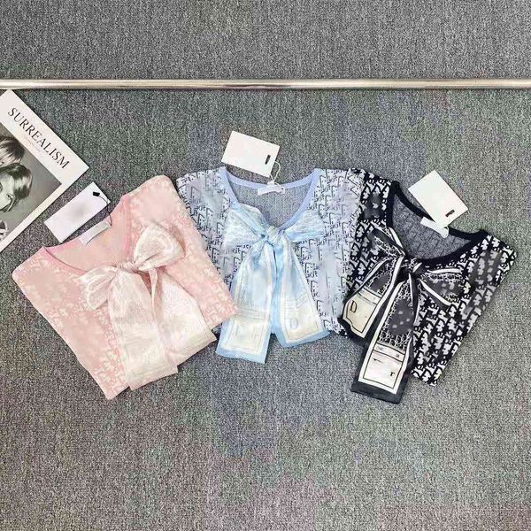 fashion d + summer show silk scarf bow full print jacquard celebrity short sleeve knitted cardigan girl, White
fashion d + summer show silk scarf bow full print jacquard celebrity short sleeve knitted cardigan girl, White