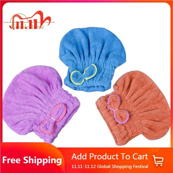 towel 6 colors microfiber solid quickly dry hair hat turban women girls ladies cap bathing drying head wrap
towel 6 colors microfiber solid quickly dry hair hat turban women girls ladies cap bathing drying head wrap