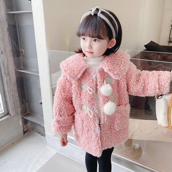 coat girl's long sleeve hooded pink thick fleece warm keeping and windbreak fake fur ball gown mid-long cardigan coats, Blue;gray
coat girl's long sleeve hooded pink thick fleece warm keeping and windbreak fake fur ball gown mid-long cardigan coats, Blue;gray