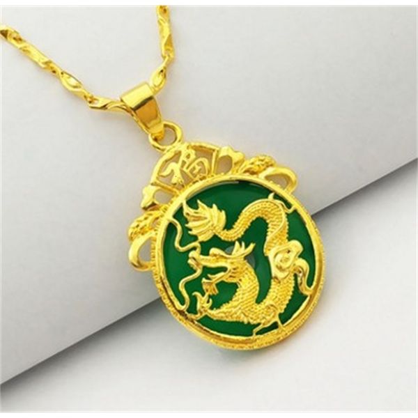 socialite high-end low price 2pcs/lots natural high jade dragon pendant inlay gold fiiled necklacei up-market, Silver
socialite high-end low price 2pcs/lots natural high jade dragon pendant inlay gold fiiled necklacei up-market, Silver