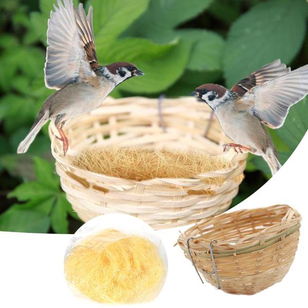 bird cages handwoven nest house hatching breeding with filled grasses natural decoration handmade birds for all
bird cages handwoven nest house hatching breeding with filled grasses natural decoration handmade birds for all