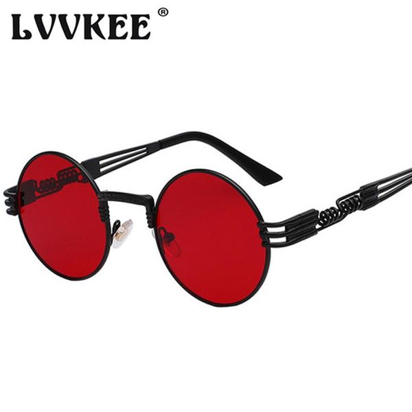 LVVKEE 2021 Vintage Brand Designer Women Round Sunglasses Men Metal Frame Gothic Steampunk Sun Glasses UV400 Shades Eyeglasses, White;black
LVVKEE 2021 Vintage Brand Designer Women Round Sunglasses Men Metal Frame Gothic Steampunk Sun Glasses UV400 Shades Eyeglasses, White;black