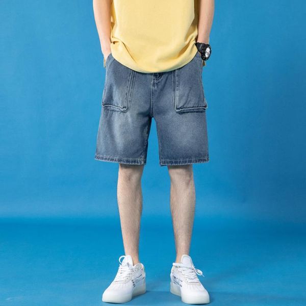 men's shorts blue jean men summer denim short solid casual big pockets cargo jeans streetwear plus size 5xl 2021, White;black
men's shorts blue jean men summer denim short solid casual big pockets cargo jeans streetwear plus size 5xl 2021, White;black
