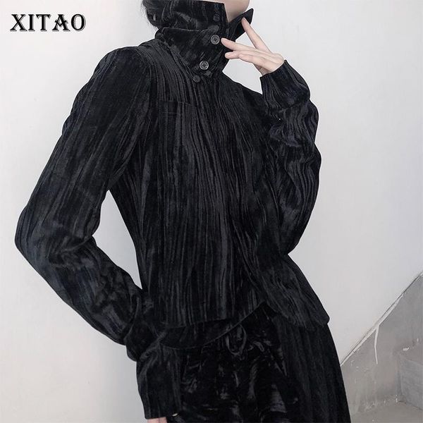 xitao vintage asymmetrical jacket women fashion new style turn down collar long sleeve single breasted personality coat zy4060, Black;brown
xitao vintage asymmetrical jacket women fashion new style turn down collar long sleeve single breasted personality coat zy4060, Black;brown