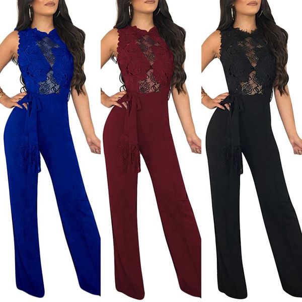 women's jumpsuits & rompers lace patchwork jumpsuit women summer sleeveless embroidery back zipper bodysuits hollow out playsuits wide, Black;white
women's jumpsuits & rompers lace patchwork jumpsuit women summer sleeveless embroidery back zipper bodysuits hollow out playsuits wide, Black;white