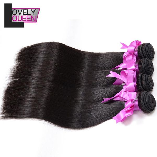 human hair bulks lovely queen brazilian weaves 4 straight bundles weave non remy, Black
human hair bulks lovely queen brazilian weaves 4 straight bundles weave non remy, Black