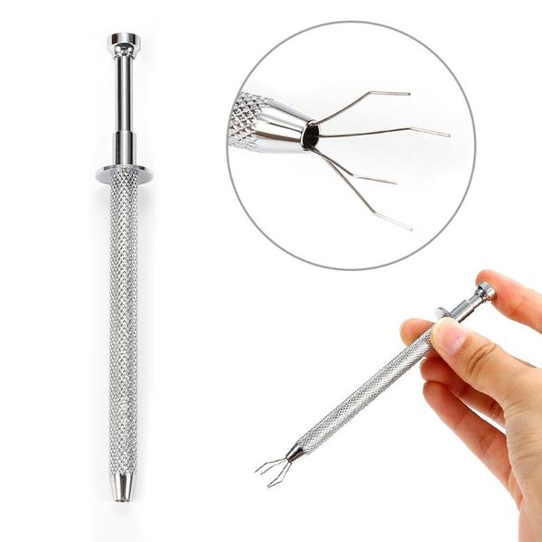 tattoo guns kits 1pc bead ball grabber 4 claw stainless steel gem holder body piercing tool removal insertion work supply ta
tattoo guns kits 1pc bead ball grabber 4 claw stainless steel gem holder body piercing tool removal insertion work supply ta