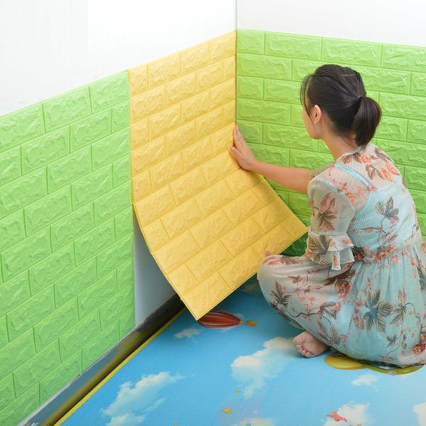 wallpapers 3d wall stickers brick pattern waterproof self adhesive wallpaper room home decor for kids bedroom living 77*70cm
wallpapers 3d wall stickers brick pattern waterproof self adhesive wallpaper room home decor for kids bedroom living 77*70cm