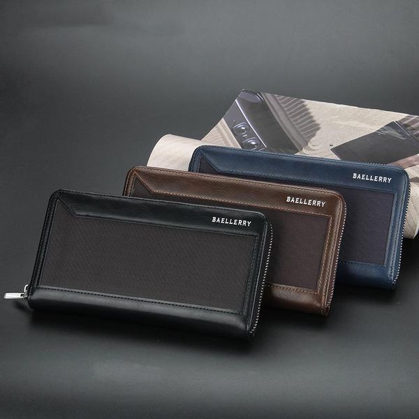 men's wallet large capacity business mobile phone bag fashion long zipper coin purse handbag dollar price portomonee carteria, Red;black
men's wallet large capacity business mobile phone bag fashion long zipper coin purse handbag dollar price portomonee carteria, Red;black