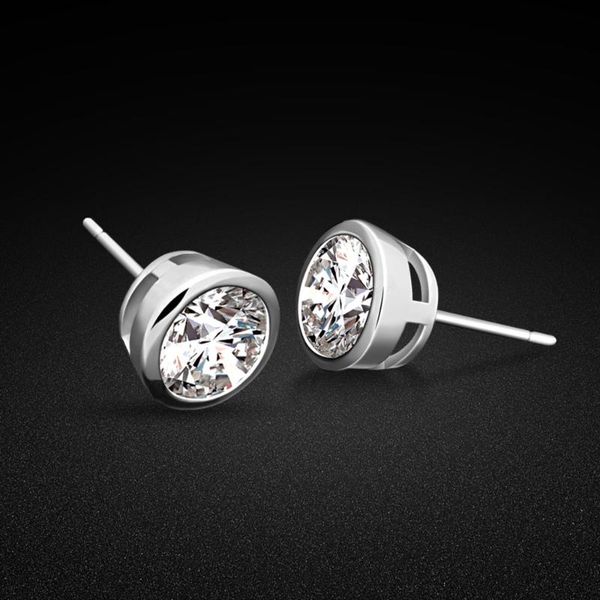 fashion men's 925 sterling silver stud earrings classic round cubic zircon earrings original silver hip hop rapper charm jewelry, Golden;silver
fashion men's 925 sterling silver stud earrings classic round cubic zircon earrings original silver hip hop rapper charm jewelry, Golden;silver