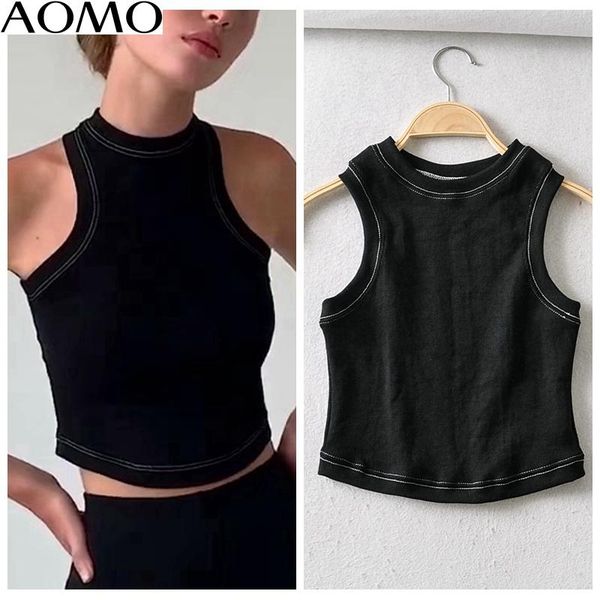 women's tanks & camis aomo summer women beige strethy crop sleeveless backless short shirts female casual solid 2b02a, White
women's tanks & camis aomo summer women beige strethy crop sleeveless backless short shirts female casual solid 2b02a, White