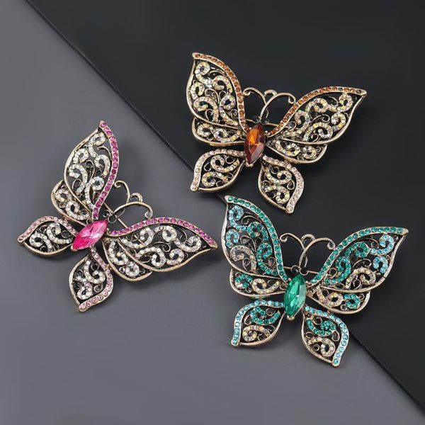 pins, brooches fashion metal hollow butterfly rhinestone cartoon brooch female pin creative corsage jewelry accessories, Gray
pins, brooches fashion metal hollow butterfly rhinestone cartoon brooch female pin creative corsage jewelry accessories, Gray