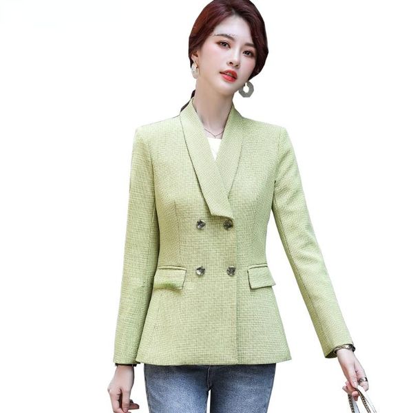 women's suits & blazers fashion scarf collar double breasted women girl blazer arrival gray orange green casual ladies female winter ja, White;black
women's suits & blazers fashion scarf collar double breasted women girl blazer arrival gray orange green casual ladies female winter ja, White;black
