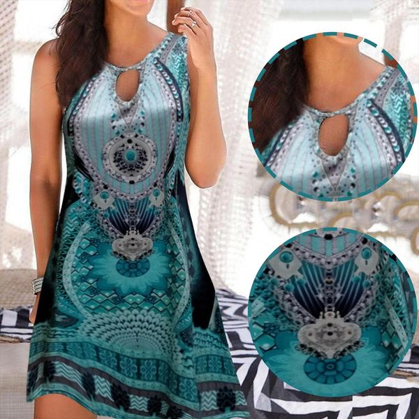 fashion sleeveless ethnic style womens dresses digital printed vest o neck summer casual backless ladies vestido, Black;gray
fashion sleeveless ethnic style womens dresses digital printed vest o neck summer casual backless ladies vestido, Black;gray