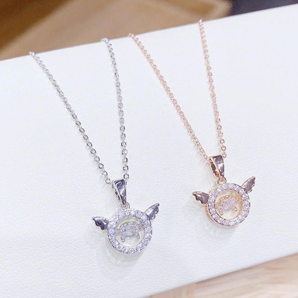 chains botu creative zircon wing pendants necklace for women golden angel pendant exquisite femme micro inlay bijoux, Silver
chains botu creative zircon wing pendants necklace for women golden angel pendant exquisite femme micro inlay bijoux, Silver