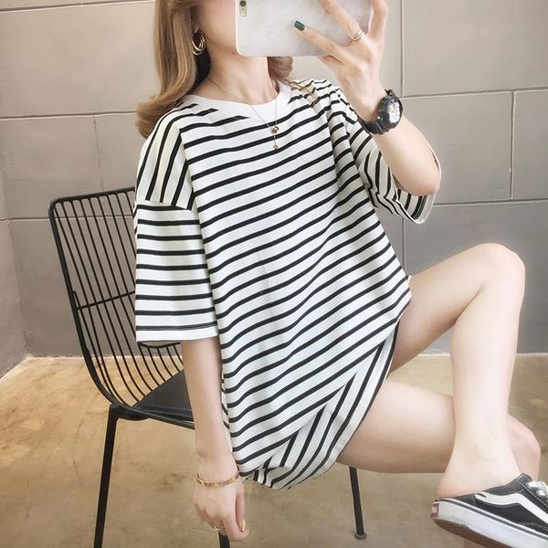 women's t-shirt kekeplus store casual loose cotton t-shirts for women short sleeve summer striped tees ladies basic shirts 2021 20212, White
women's t-shirt kekeplus store casual loose cotton t-shirts for women short sleeve summer striped tees ladies basic shirts 2021 20212, White