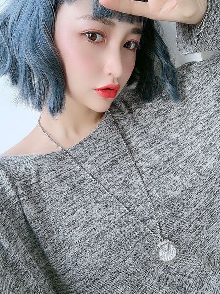 titanium steel necklace women and men fashion hip hop personalized sweater chain long versatile clothing accessories pendant, Silver
titanium steel necklace women and men fashion hip hop personalized sweater chain long versatile clothing accessories pendant, Silver