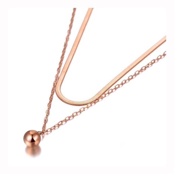 chains bohemia 316l stainless steel double layer round ball choker necklaces jewelry pendant chain necklace for women n20070, Silver
chains bohemia 316l stainless steel double layer round ball choker necklaces jewelry pendant chain necklace for women n20070, Silver