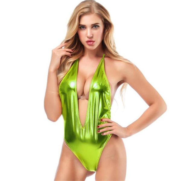 bikini new patent leather frenulum forward opening backless sun bath bikinis swimwear women one piece swimsuit biquini
bikini new patent leather frenulum forward opening backless sun bath bikinis swimwear women one piece swimsuit biquini