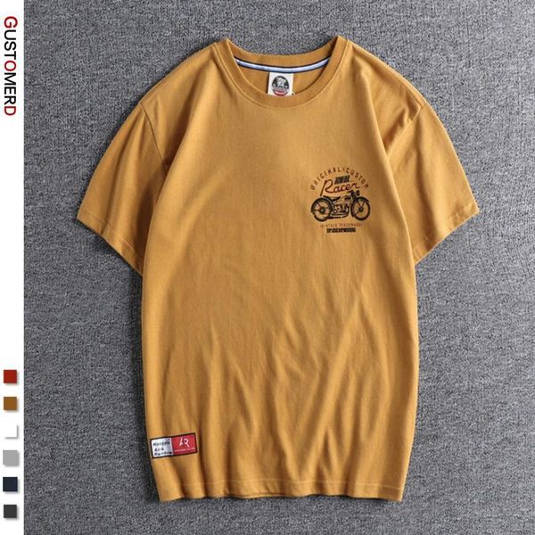 men's t-shirts gustomerd 100% cotton t shirt men casual o-neck big printed tees summer streetwear fashion mens, White;black
men's t-shirts gustomerd 100% cotton t shirt men casual o-neck big printed tees summer streetwear fashion mens, White;black