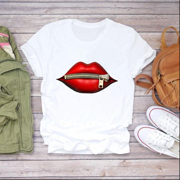 womens t shirts cartoon lip funny fashion clothing cute floral women print ladies t graphic female tee t shirt, White
womens t shirts cartoon lip funny fashion clothing cute floral women print ladies t graphic female tee t shirt, White
