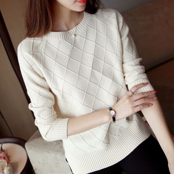2021 new thick women's jumpers autumn winter solid korea style o neck long sleeve ladies casual sweaters knitted wear for female 32km, White;black
2021 new thick women's jumpers autumn winter solid korea style o neck long sleeve ladies casual sweaters knitted wear for female 32km, White;black