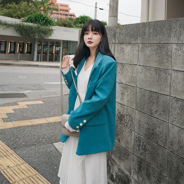 new arrival loose office lady autumn comfortable cute coat fashion elegant vintage outdoor long jacket kus0, Black;brown
new arrival loose office lady autumn comfortable cute coat fashion elegant vintage outdoor long jacket kus0, Black;brown