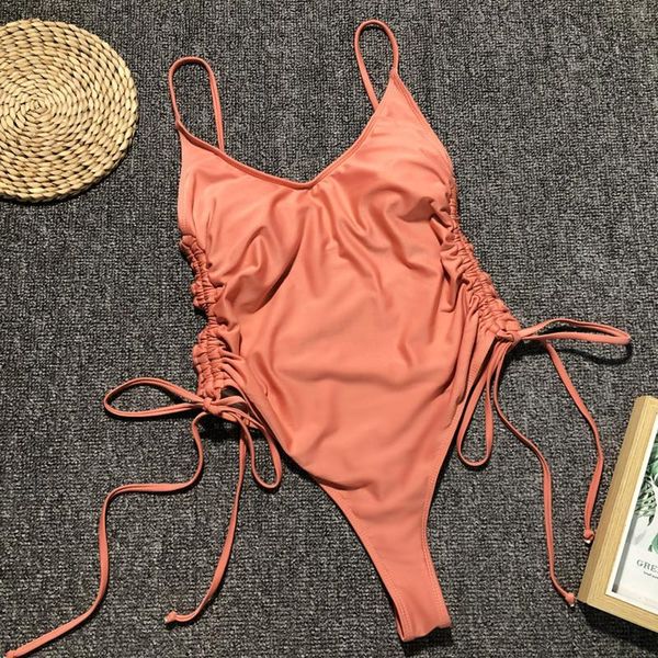 one-piece suits swimwear women pure color monokini padded high cut leopard print swimsuit drawstring beachwear bathing suit bikini 2021
one-piece suits swimwear women pure color monokini padded high cut leopard print swimsuit drawstring beachwear bathing suit bikini 2021