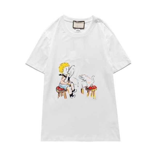 mens luxury designer letter print t shirts short sleeve shirt stylist tees males fashion loose streetwear tee, White;black
mens luxury designer letter print t shirts short sleeve shirt stylist tees males fashion loose streetwear tee, White;black