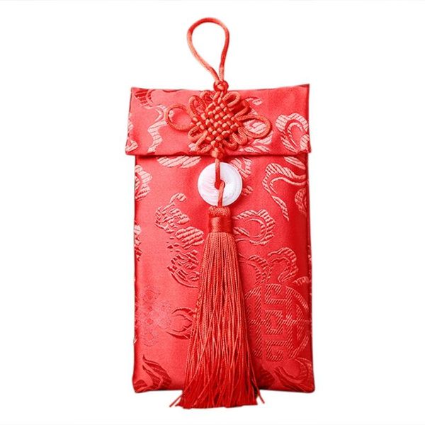 chinese style red envelope type cloth art high-grade brocade wedding tassel knot bag sale
chinese style red envelope type cloth art high-grade brocade wedding tassel knot bag sale