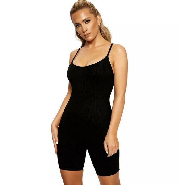 women's jumpsuits & rompers womens summer sleeveless strapped playsuit bodysuit stretch leotard romper black jumpsuit short pants 3fs, Black;white
women's jumpsuits & rompers womens summer sleeveless strapped playsuit bodysuit stretch leotard romper black jumpsuit short pants 3fs, Black;white