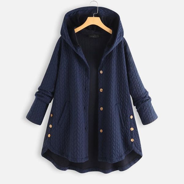 women's jackets oversize women cotton coats 2021 single breasted outerwear plus size 7xl 8xl female knitted plush solid hooded, Black;brown
women's jackets oversize women cotton coats 2021 single breasted outerwear plus size 7xl 8xl female knitted plush solid hooded, Black;brown