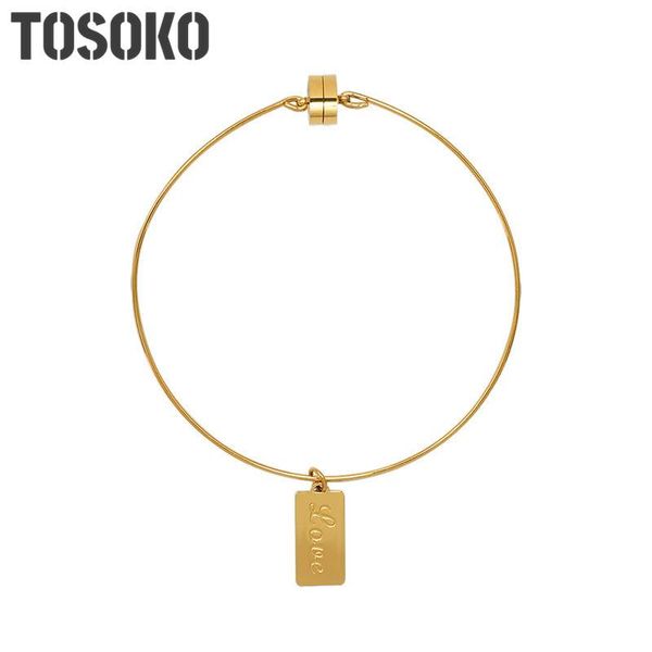 bangle stainless steel jewelry ins geometric square brand love magnet bracelet women's fashion bsz213, Black
bangle stainless steel jewelry ins geometric square brand love magnet bracelet women's fashion bsz213, Black