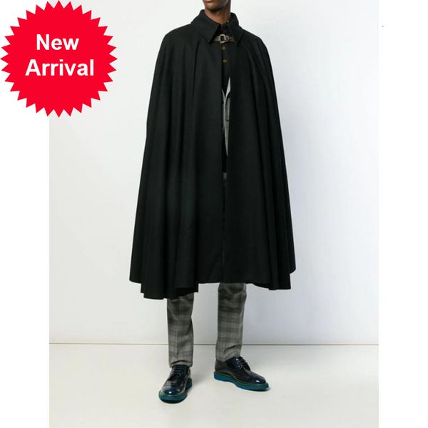a autumn winter europe and the united states tide men loose cardigan jacket bat shirt long cloak wild lapel wool windbre, Black;brown
a autumn winter europe and the united states tide men loose cardigan jacket bat shirt long cloak wild lapel wool windbre, Black;brown