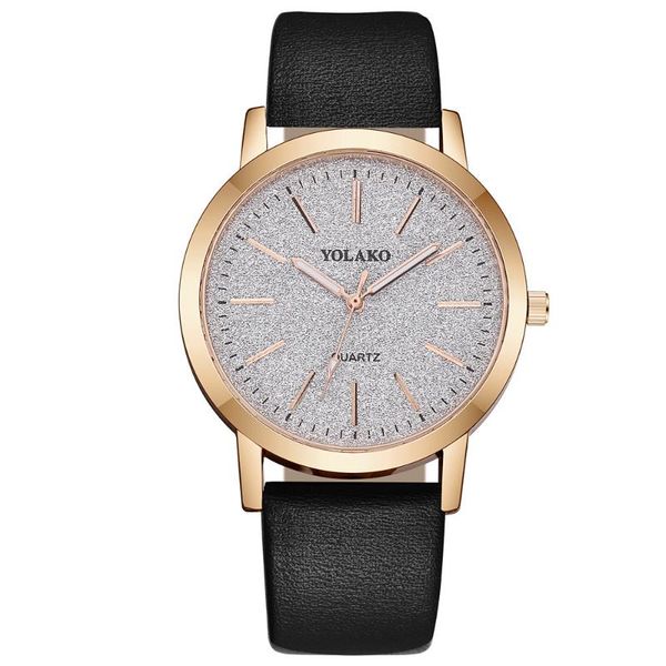 wristwatches yolako women's casual women quartz analog clock luxury ladies leather strap wrist watch z, Slivery;brown
wristwatches yolako women's casual women quartz analog clock luxury ladies leather strap wrist watch z, Slivery;brown