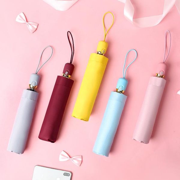 umbrellas fully automatic pure color series fold umbrella sunshade sunscreen defence rays parasol men women rain dual purpose small 
umbrellas fully automatic pure color series fold umbrella sunshade sunscreen defence rays parasol men women rain dual purpose small