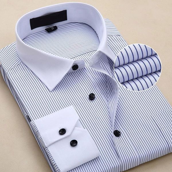 men fashion casual printed long sleeves clothing soft and comfortable lean men's business social shirt brand, White;black
men fashion casual printed long sleeves clothing soft and comfortable lean men's business social shirt brand, White;black