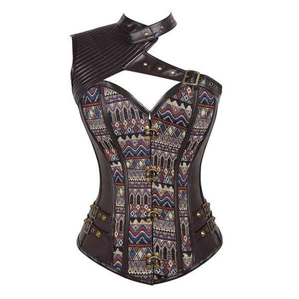 women's shapers gothic corset waist trainer shaper women steampunk gorset overbust corselet cosplay bustier halterneck fashion korsesex, Black;white
women's shapers gothic corset waist trainer shaper women steampunk gorset overbust corselet cosplay bustier halterneck fashion korsesex, Black;white