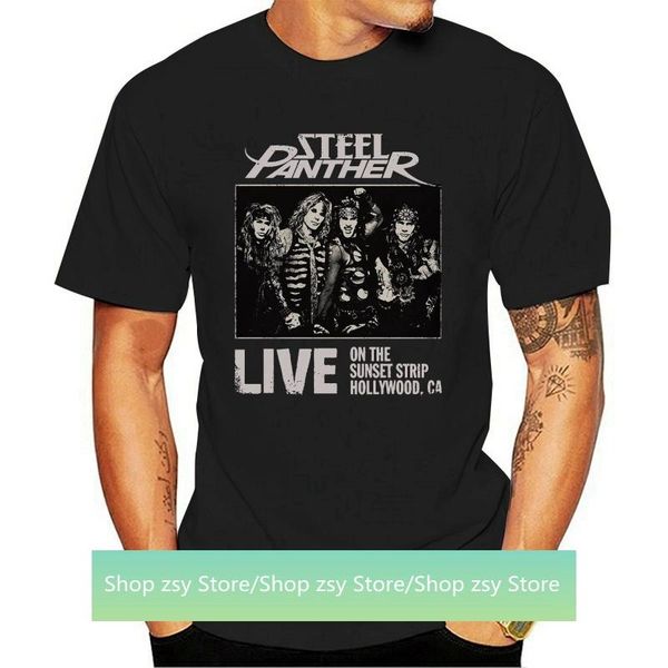 men's t-shirts steel panther- american glam metal band- t-shirt sizes s to 3xl short sleeve fashion t shirt, White;black
men's t-shirts steel panther- american glam metal band- t-shirt sizes s to 3xl short sleeve fashion t shirt, White;black