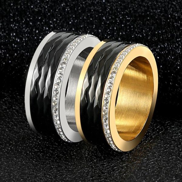wedding rings trendy shinning crystal casual sporty stainless steel engagement ring for men women party gift ceramics, Slivery;golden
wedding rings trendy shinning crystal casual sporty stainless steel engagement ring for men women party gift ceramics, Slivery;golden