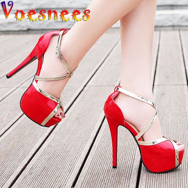 voesnees fish mouth shoes female heels sandals girl walking show high-heeled 14cm sandals cross-tied platform ladies shoes, Black
voesnees fish mouth shoes female heels sandals girl walking show high-heeled 14cm sandals cross-tied platform ladies shoes, Black