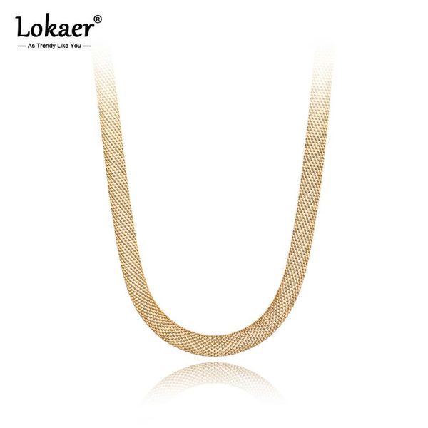 chokers lokaer bohemia style titanium stainless steel choker necklace for women girls original design hand net chain n21024, Golden;silver
chokers lokaer bohemia style titanium stainless steel choker necklace for women girls original design hand net chain n21024, Golden;silver