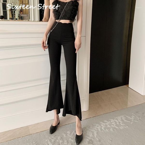 elegant autumn woman calf length trousers casual flare pants female black spring office ladies korean fashion style 2021 women's & capr, Black;white
elegant autumn woman calf length trousers casual flare pants female black spring office ladies korean fashion style 2021 women's & capr, Black;white